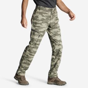 Decathlon Solognac 100 Yeşil Avcılık ve Doğa Gözlem Kargo Avcı Taktik Erkek Kamuflaj Pantolon