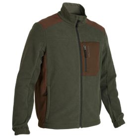 Decathlon Solognac 500 Avcılık ve Doğa Gözlemi Kahverengi Yeşil Polar