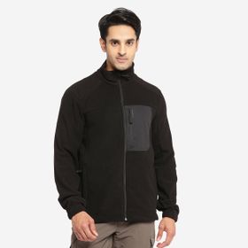 Decathlon Solognac 500 Avcılık ve Doğa Gözlemi Siyah Polar