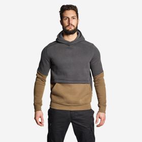 Decathlon Solognac 500 Bej Kapüşonlu Sweatshirt