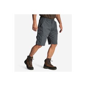 Decathlon Solognac 500 Bermuda Avcılık ve Doğa Gözlemi Gri Kargo Şort