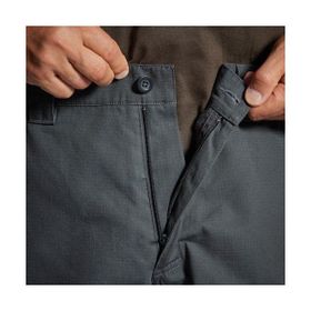 Decathlon Solognac 500 Bermuda Avcılık ve Doğa Gözlemi Gri Kargo Şort
