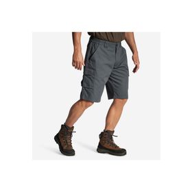 Decathlon Solognac 500 Bermuda Avcılık ve Doğa Gözlemi Gri Kargo Şort