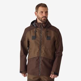 Decathlon Solognac 500 Bois Çift Renkli Avcılık ve Doğa Gözlemi Avcı Erkek Yağmurluk