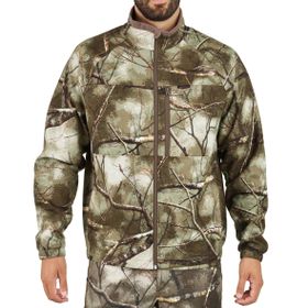 Decathlon Solognac 500 Kamuflaj Desenli Avcılık ve Doğa Gözlemi Polar