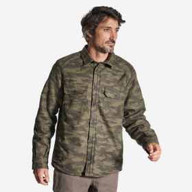 Decathlon Solognac 500 Kamuflaj Desenli Avcılık ve Doğa Gözlemi Polar