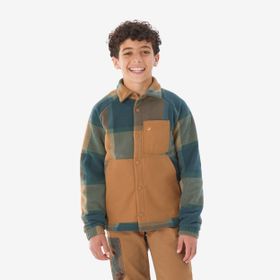 Decathlon Solognac 500 Uzun Kollu Avcılık ve Doğa Gözlemi Çocuk Avcı Gömleği Polar