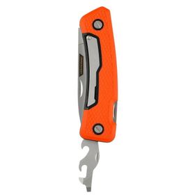 Decathlon Solognac 7 Fonksiyonlu Turuncu Çok Amaçlı Çakı
