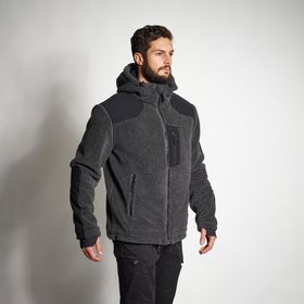 Decathlon Solognac 900 Gri Avcılık ve Doğa Gözlemi Erkek Polar Mont