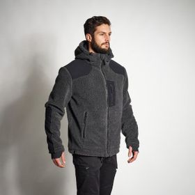 Decathlon Solognac 900 Gri Avcılık ve Doğa Gözlemi Erkek Polar Mont