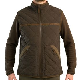 Decathlon Solognac Avcılık ve Doğa Gözlemi Kahverengi 500 Dolgulu Yelek