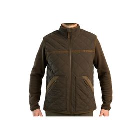 Decathlon Solognac Avcılık ve Doğa Gözlemi Kahverengi 500 Dolgulu Yelek