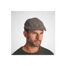 Decathlon Solognac Bej Tweed Plate Şapka