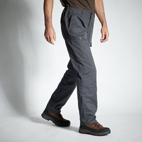 Decathlon Solognac Erkek Avcılık ve Doğa Gözlemi Gri Steppe 300 Outdoor Pantolon