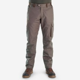 Decathlon Solognac Erkek Avcılık ve Doğa Gözlemi Yeşil 500 Su Geçirmez Outdoor Pantolon