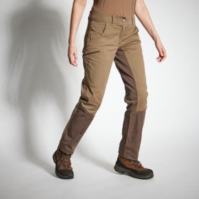 Decathlon Solognac Kadın Avcılık ve Doğa Gözlemi Kahverengi 500 Outdoor Pantolon