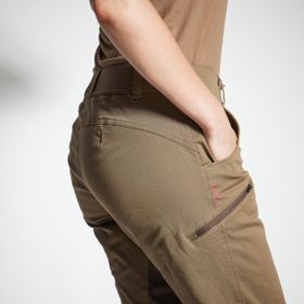 Decathlon Solognac Kadın Avcılık ve Doğa Gözlemi Kahverengi 500 Outdoor Pantolon
