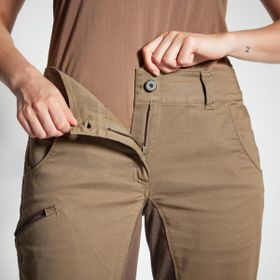 Decathlon Solognac Kadın Avcılık ve Doğa Gözlemi Kahverengi 500 Outdoor Pantolon