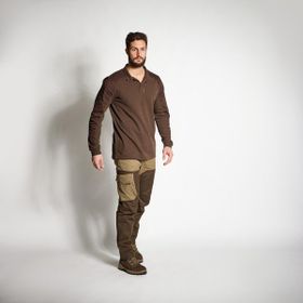 Decathlon Solognac Kahverengi Renfort 520 Erkek Pantolon