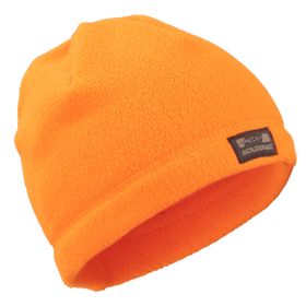 Decathlon Solognac SG100 Avcılık ve Doğa Gözlemi Turuncu Çocuk Polar Bere