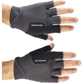 Decathlon Solognac Siyah Ball Trap Parmaksız Eldiven