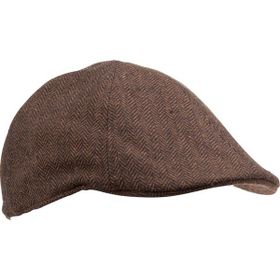 Decathlon Solognac Tweed Plate 56 cm Kahverengi Şapka