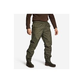Decathlon Solognac Yeşil 100 Erkek Avcı Yağmurluk Pantolonu
