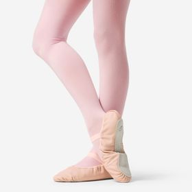 Decathlon Starever Demi-Pointes Dans Pembe Deri Bale Ayakkabısı