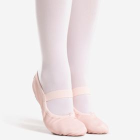 Decathlon Starever Demi-Pointes Dans Pembe Deri Bale Ayakkabısı