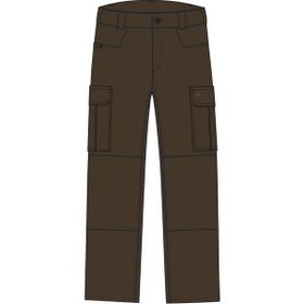 Decathlon Steppe 500 Solognac Kamuflaj Kargo Avcı Kahverengi Erkek Pantolonu