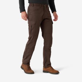 Decathlon Steppe 500 Solognac Kamuflaj Kargo Avcı Kahverengi Erkek Pantolonu