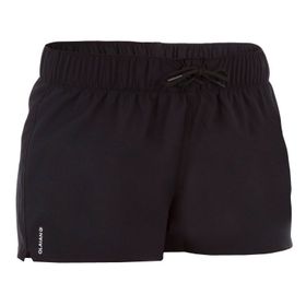 Decathlon Tana Siyah Kısa Deniz Boardshort Kadın Şort