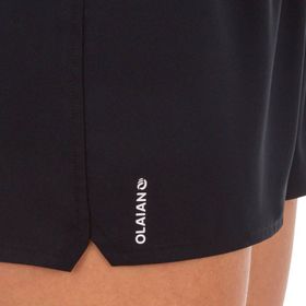 Decathlon Tana Siyah Kısa Deniz Boardshort Kadın Şort