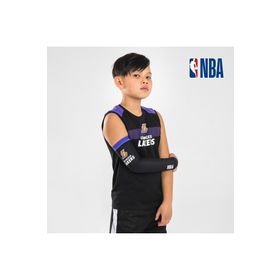 Decathlon Tarmak E500 Siyah Nba Los Angeles Lakers Çocuk Basketbol Dirsekliği