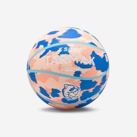 Decathlon Tarmak K500 4 Numara Pembe Mavi Çocuk Basketbol Topu