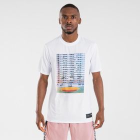 Decathlon Tarmak TS500 Beyaz Basketbol Erkek T-shirt