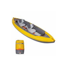 Decathlon Tribord 100+ 2 Kişilik Sarı Şişme Kano