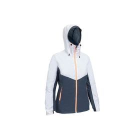 Decathlon Tribord Sailing 100 Beyaz Gri Su Geçirmez Kadın Yelkenli Montu