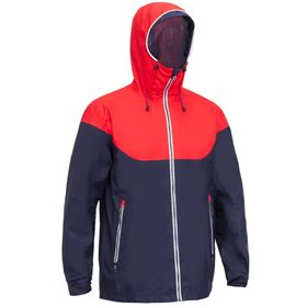 Decathlon Tribord Sailing 100 Mavi Kırmızı Erkek Yelkenli İnce Mont