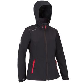 Decathlon Tribord Sailing 900 Siyah Kadın Softshell Yelkenli Montu