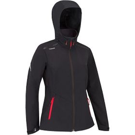 Decathlon Tribord Sailing 900 Siyah Kadın Softshell Yelkenli Montu
