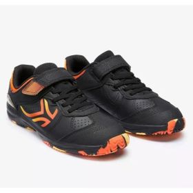 Decathlon TS160 Turuncu Siyah Cırt Cırtlı Unisex Çocuk Spor Ayakkabı