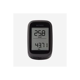 Decathlon Van Rysel 500 Siyah Kablosuz Bisiklet Sayacı