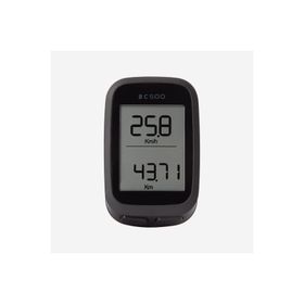 Decathlon Van Rysel 500 Siyah Kablosuz Bisiklet Sayacı