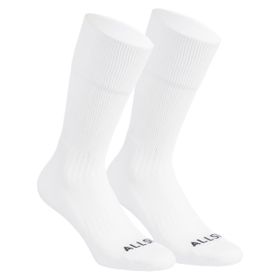 Decathlon VSK500 Allsix Orta Boy Konç Beyaz Voleybol Çorabı