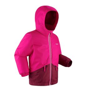 Decathlon Wedze 100 Pembe Çocuk Kayak Montu