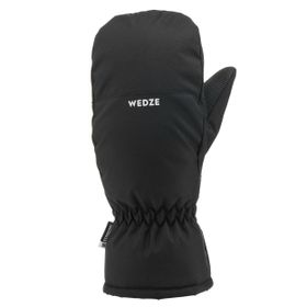 Decathlon Wedze 100 Siyah Çocuk Tek Parmaklı Kayak Eldiveni