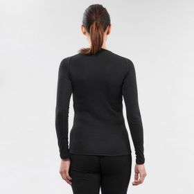 Decathlon Wedze Bl 100 Siyah Kadın Üst Kayak İçliği