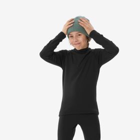 Decathlon Wedze Bl 500 Siyah Çocuk Üst Termal Kayak İçliği