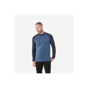 Decathlon Wedze BL500 Mavi Gri Üst Kayak Erkek Termal İçliği